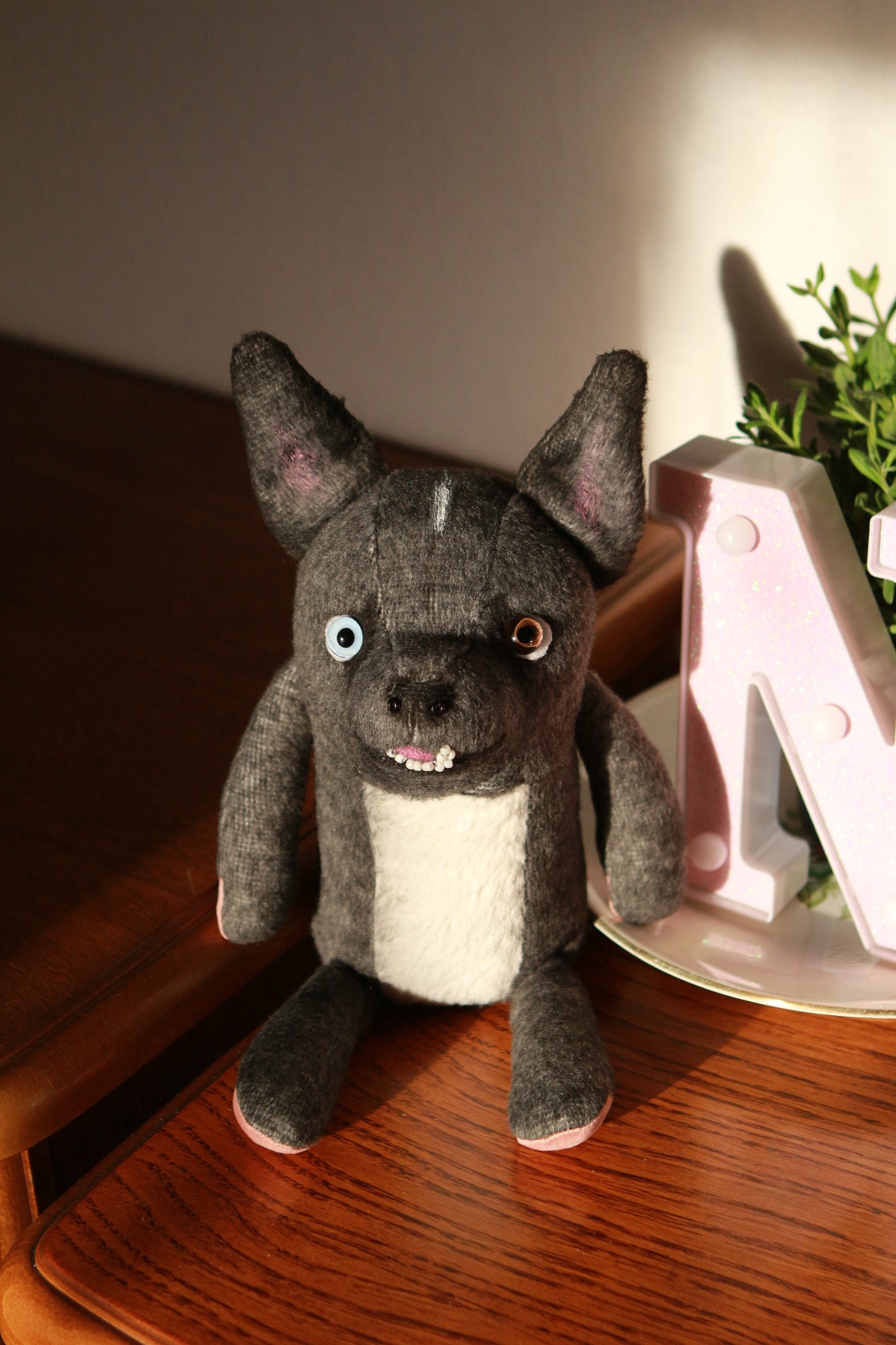 Create a Unique Valentine's Day Gift: Adorable Customizable Puppy Pattern, Plush toy, blue doll sewing, personalized gift