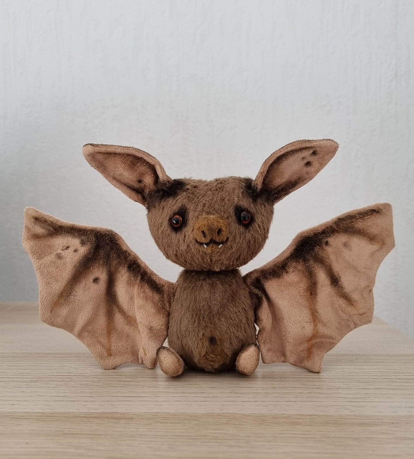 Spring Toy Bat Sewing Pattern - Personalized Stuffed Animal Plush Gift, Ugly Kawaii, Handmade Tutorial, PDF sewing toy pattern, Easter decor