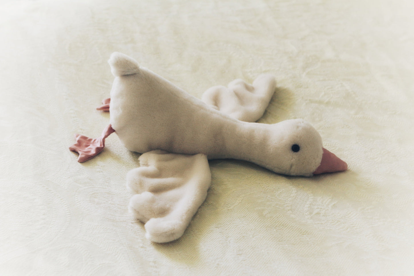 PDF Sewing Pattern Goose  DIY Duck Plush Toy with Heart Tail, Valentine's & Easter Gift, Baby Shower Present, Digital Download, Boho decor