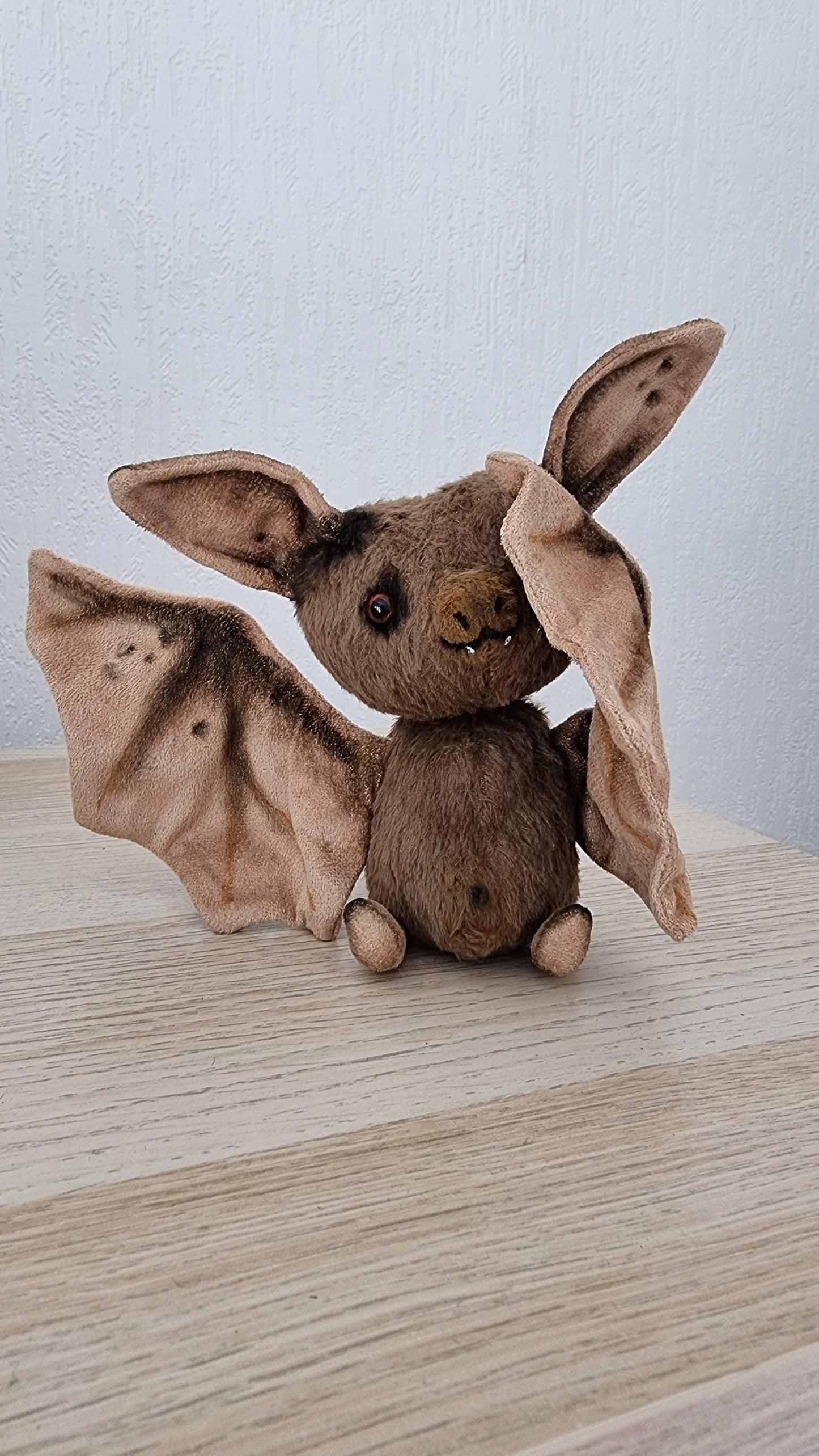 Spring Toy Bat Sewing Pattern - Personalized Stuffed Animal Plush Gift, Ugly Kawaii, Handmade Tutorial, PDF sewing toy pattern, Easter decor