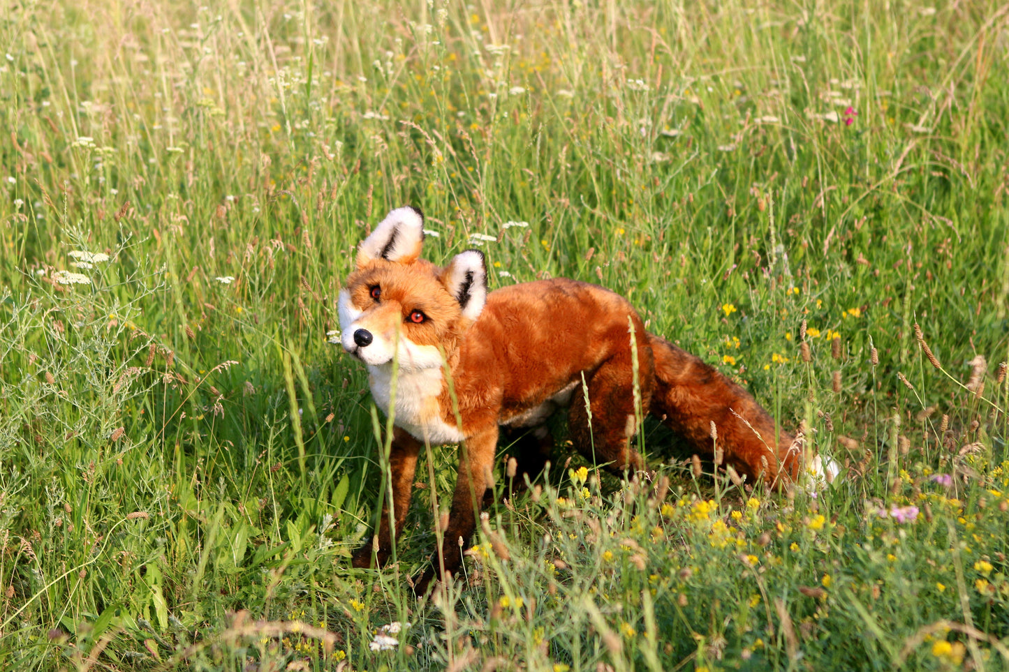 PDF Stuffed Animal FOX Pattern - DIY Birthday Toy - Handmade Gift for Mother - Kitsune Needlecraft Tutorial - Crafts Project - Halloween toy